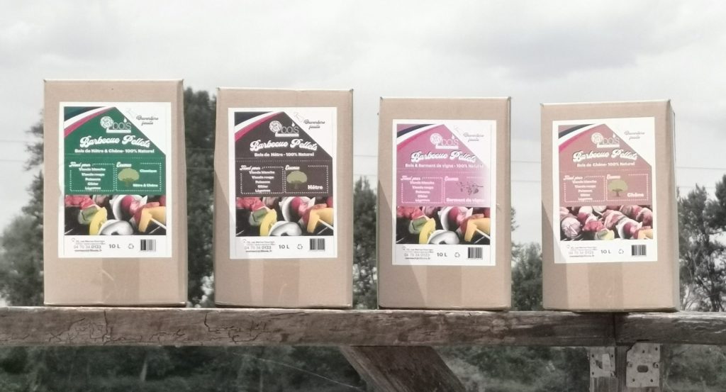 L'ensemble de notre gamme de produits granulés pour barbecue